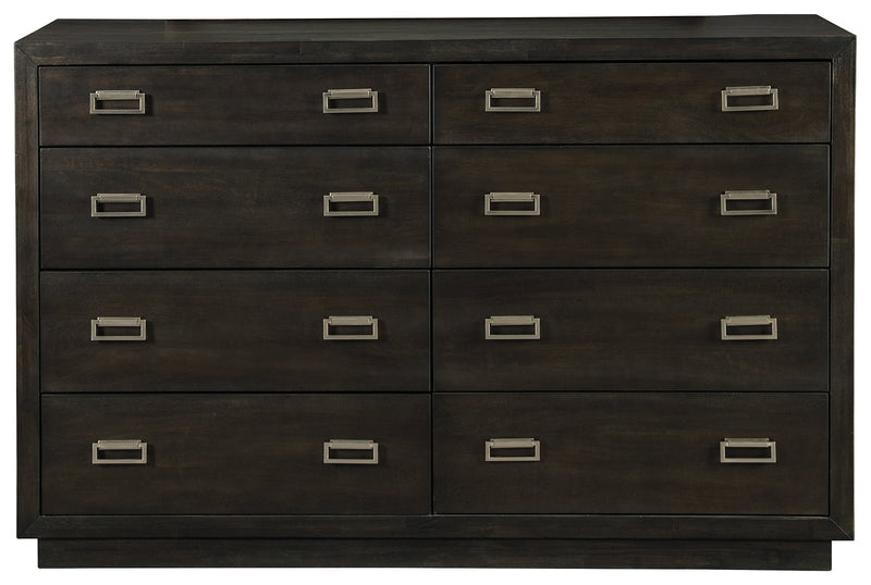 Hyndell Dark Brown Dresser