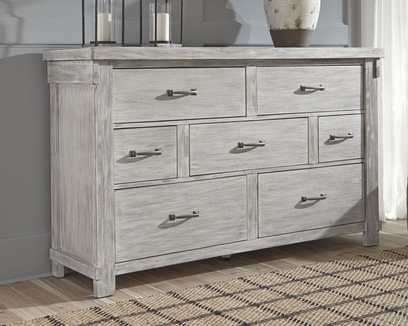 Brashland White Dresser