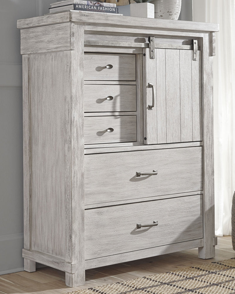 Brashland White Chest Of Drawers