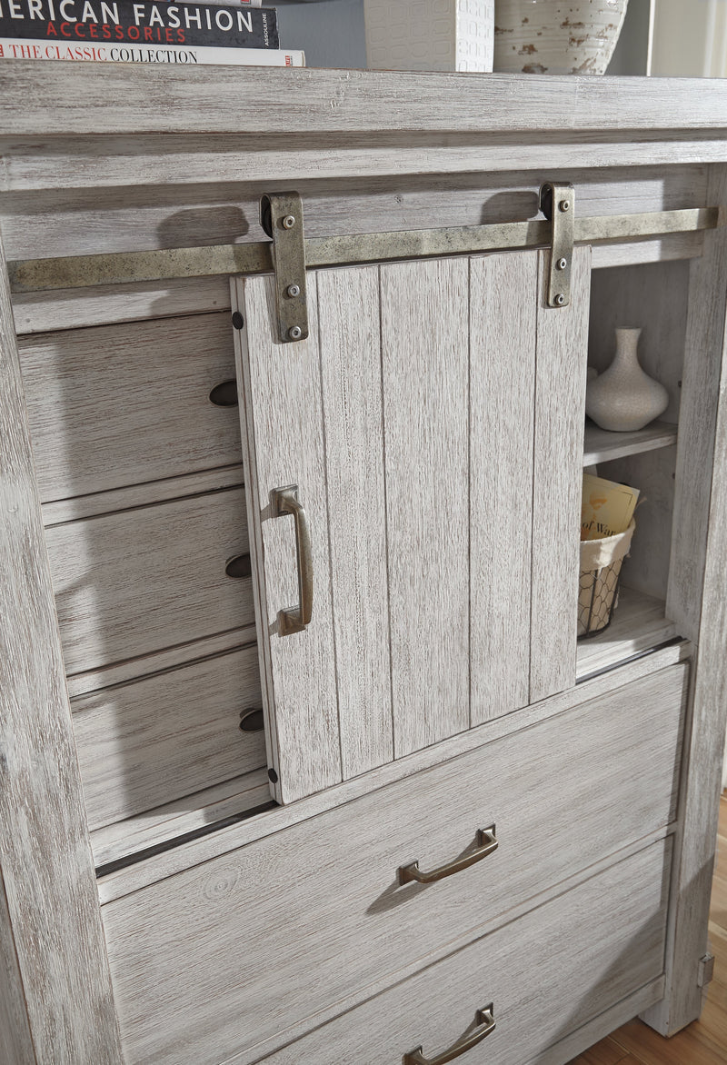 Brashland White Chest Of Drawers