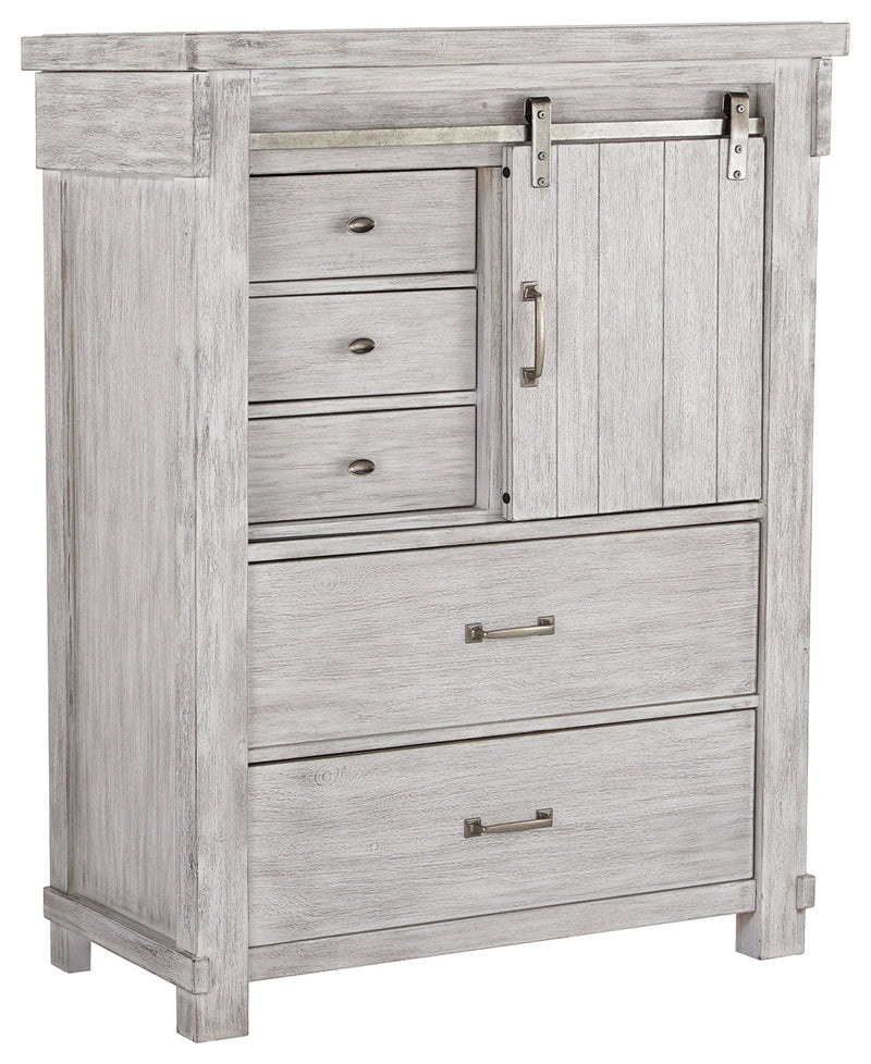 Brashland White Chest Of Drawers