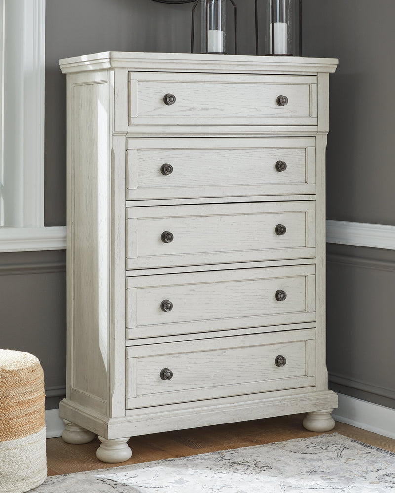 Robbinsdale Antique White Chest Of Drawers