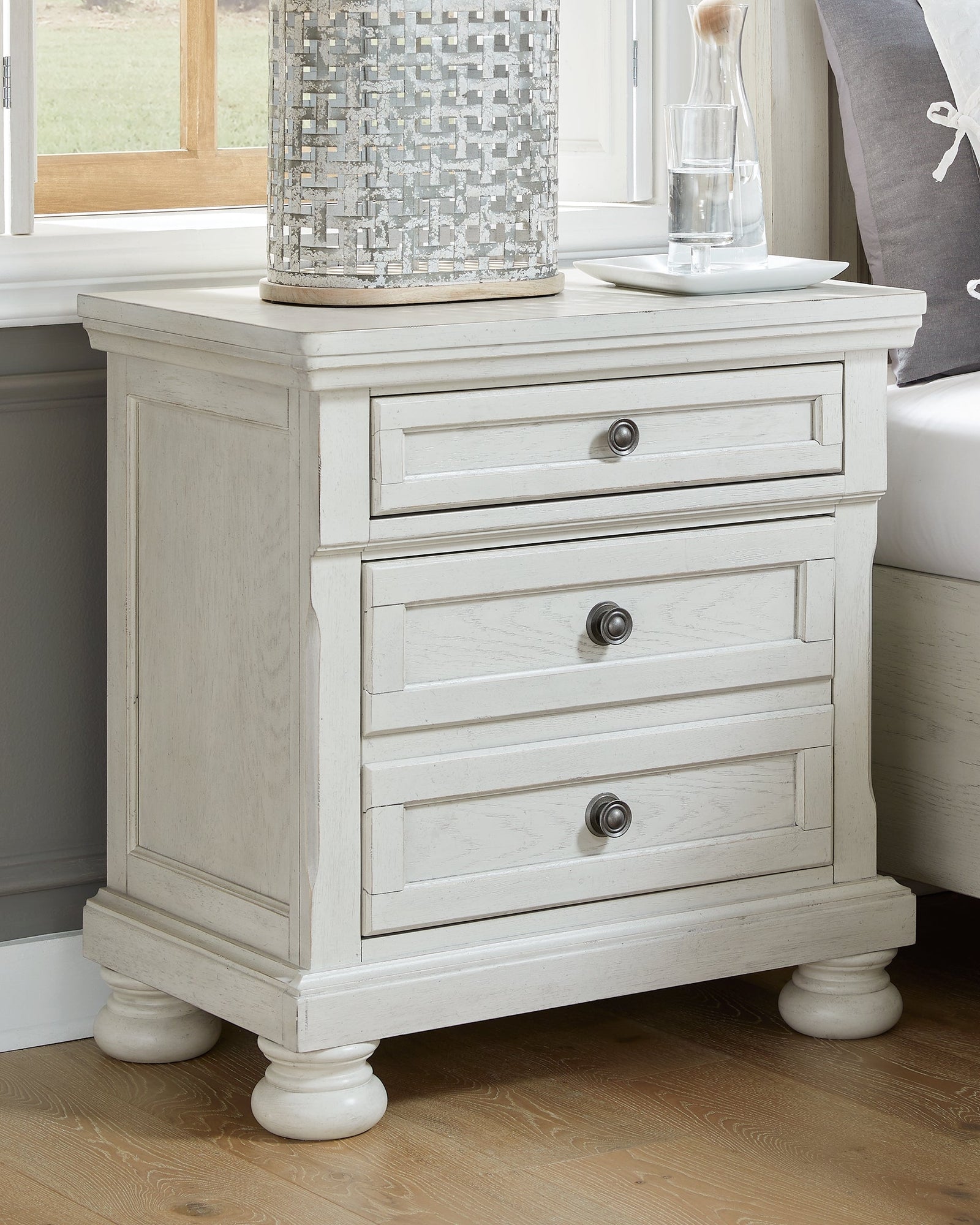 Robbinsdale Antique White Nightstand