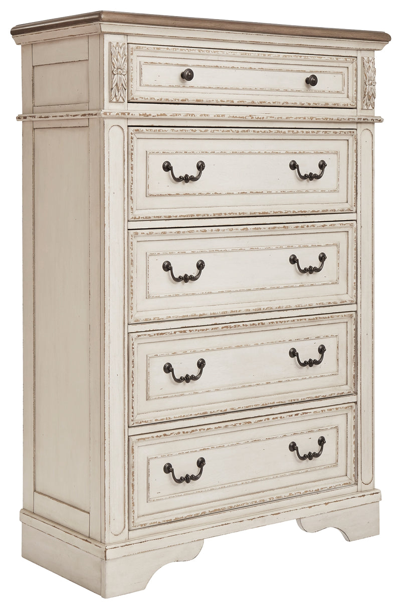 Realyn Two-Tone Chest Of Drawers