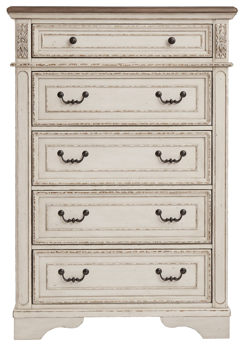 Realyn Two-Tone Chest Of Drawers