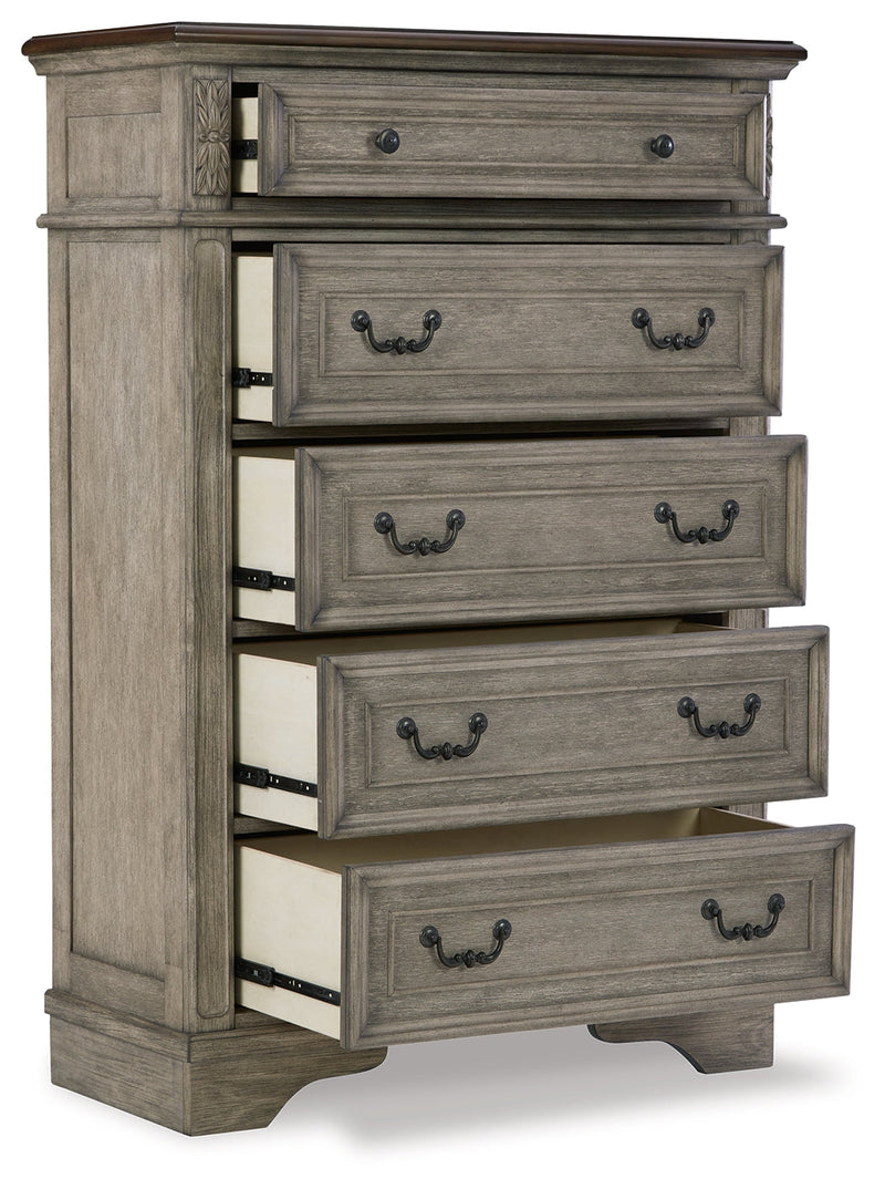 Lodenbay Two-tone Chest Of Drawers