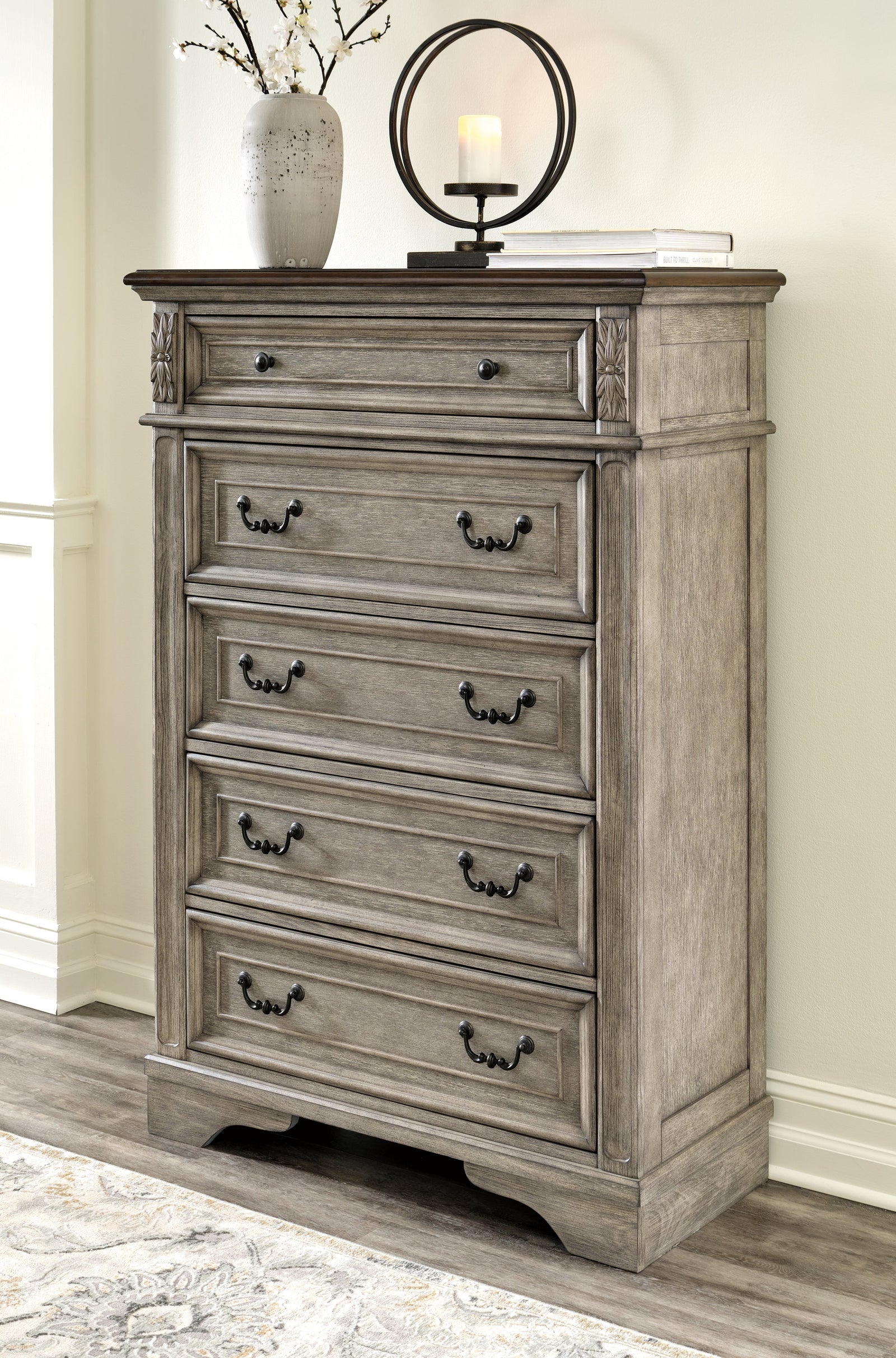 Lodenbay Two-Tone Chest Of Drawers