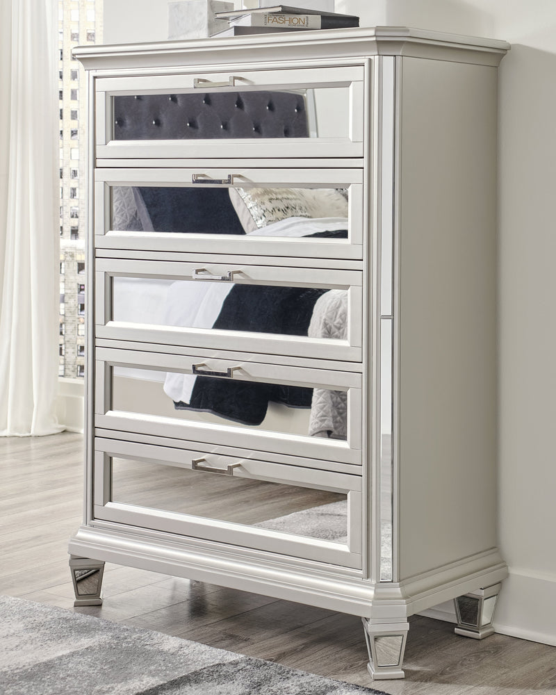 Lindenfield Silver Chest Of Drawers