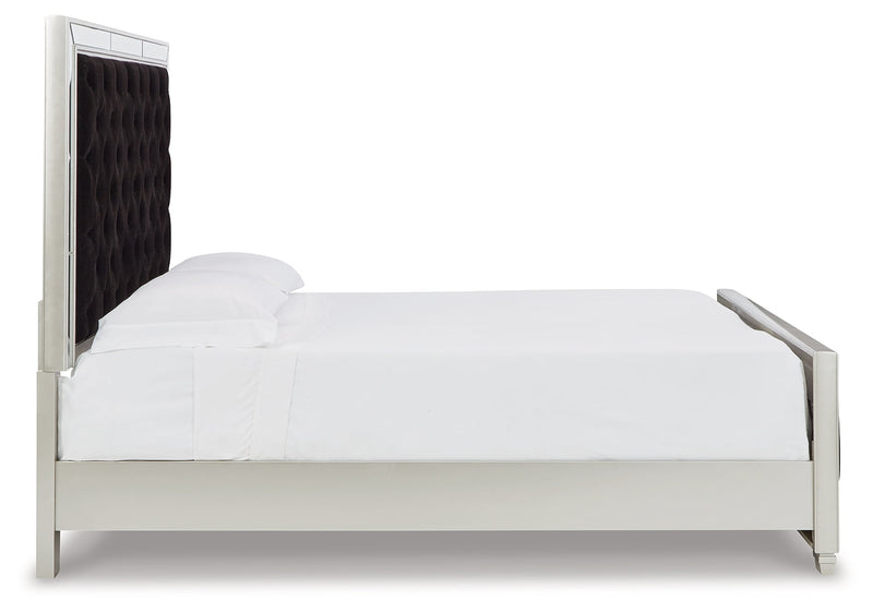 Lindenfield Black King Upholstered Bed