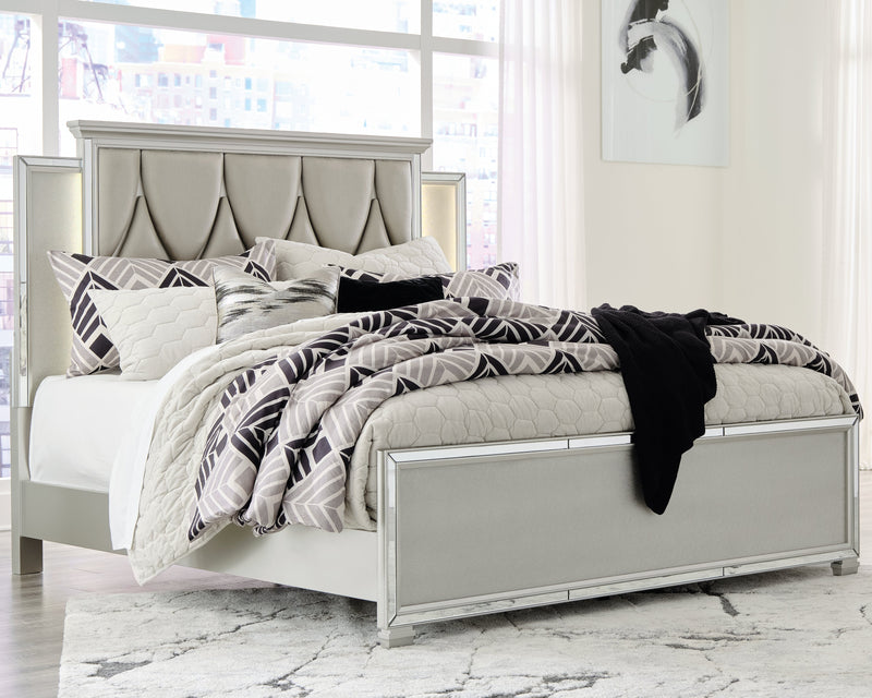 Lindenfield Silver King Panel Bed