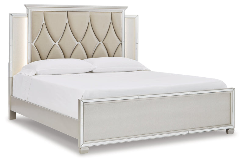 Lindenfield Silver King Panel Bed