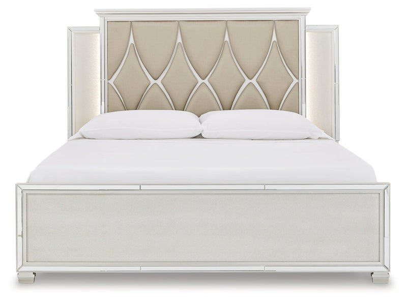 Lindenfield Silver King Panel Bed