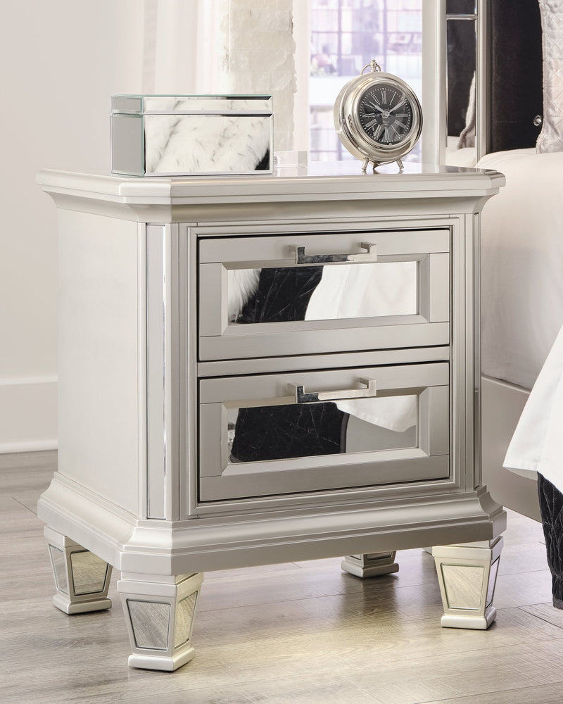 Lindenfield Silver Nightstand