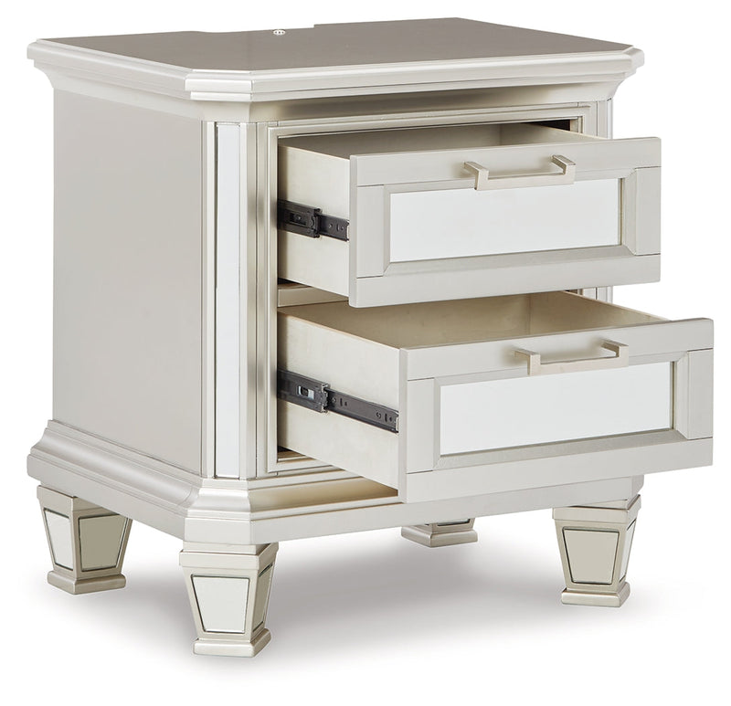 Lindenfield Silver Nightstand