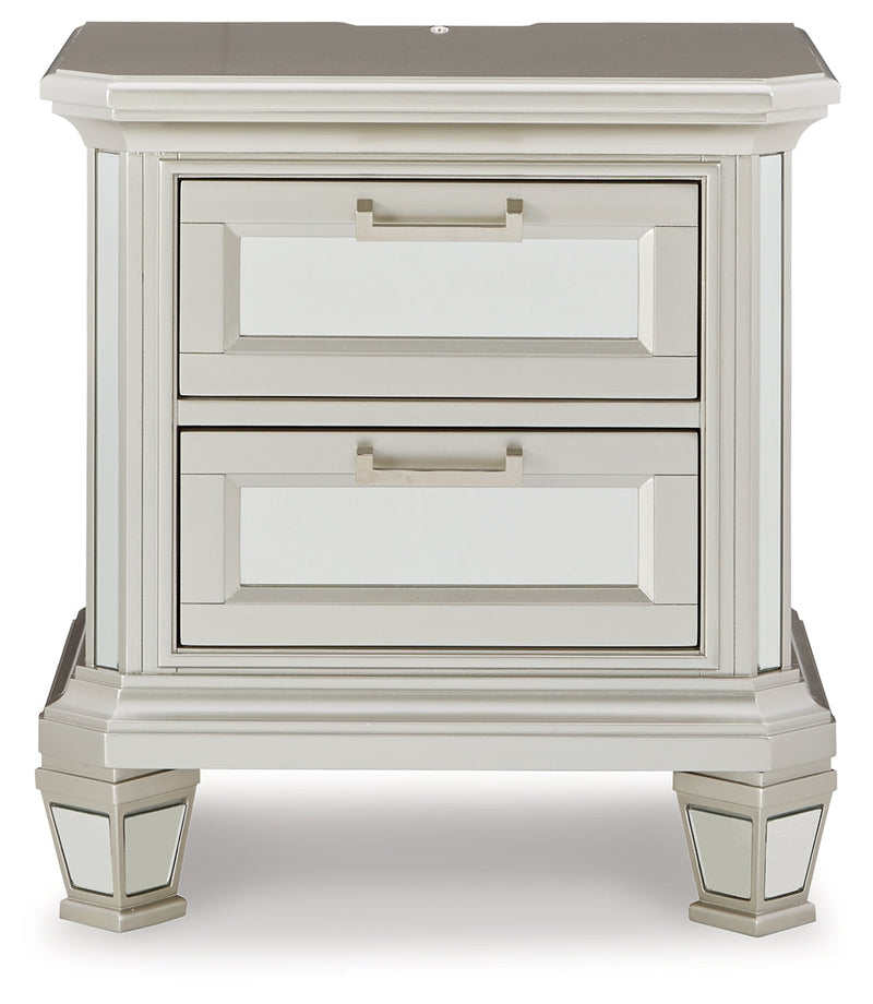 Lindenfield Silver Nightstand