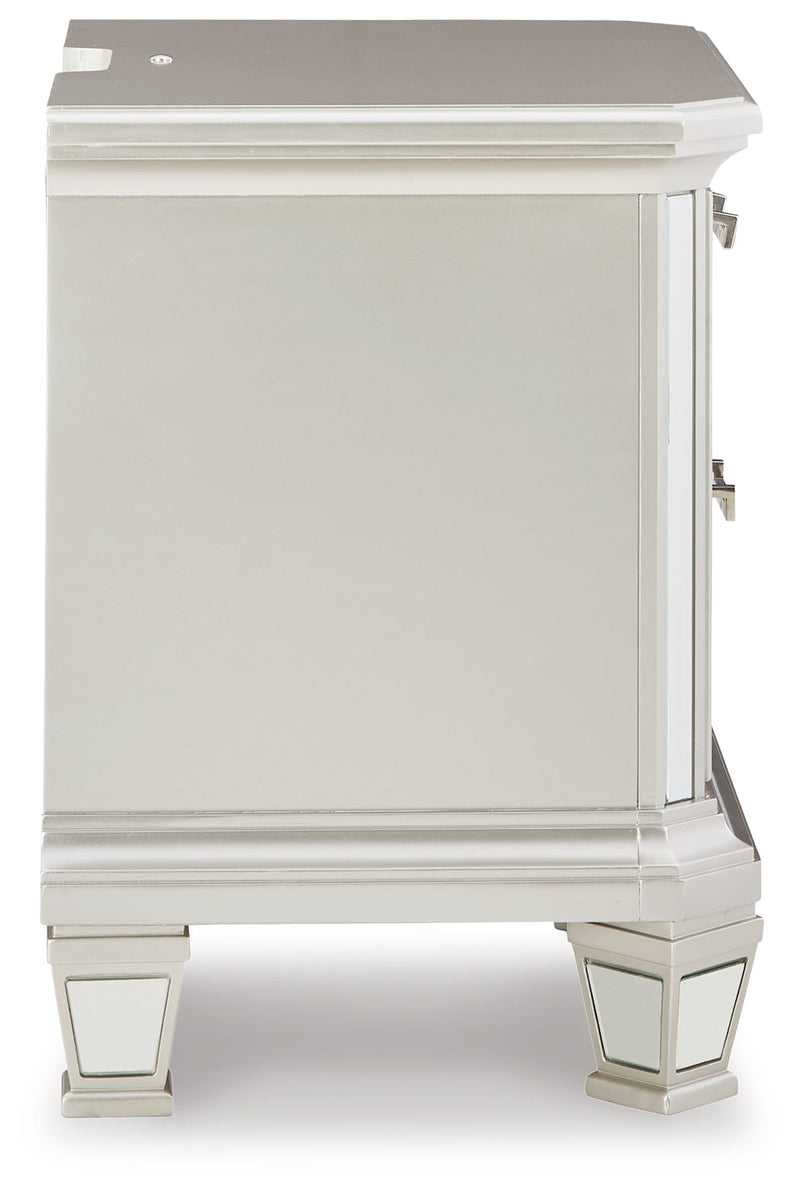 Lindenfield Silver Nightstand