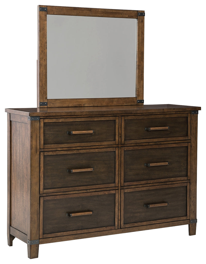 Wyattfield Two-Tone Dresser And Mirror