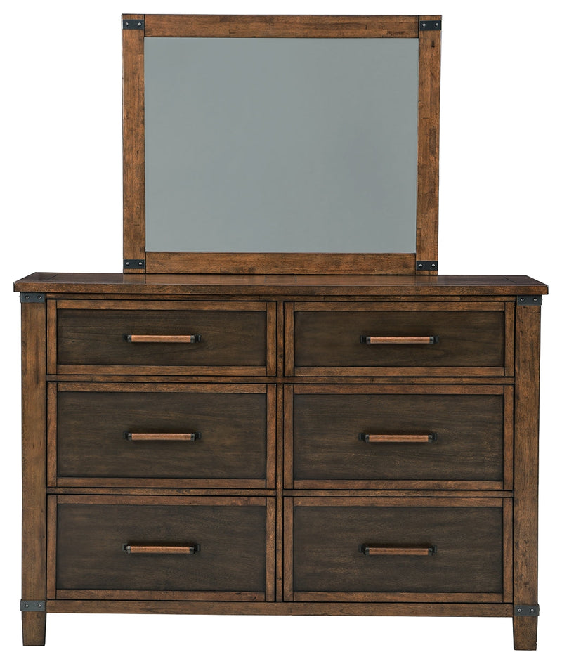 Wyattfield Two-Tone Dresser And Mirror