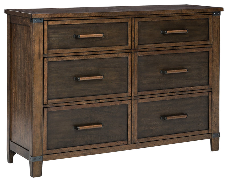 Wyattfield Two-Tone Dresser And Mirror