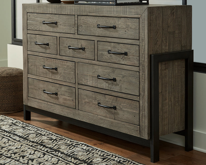 Brennagan Gray Dresser