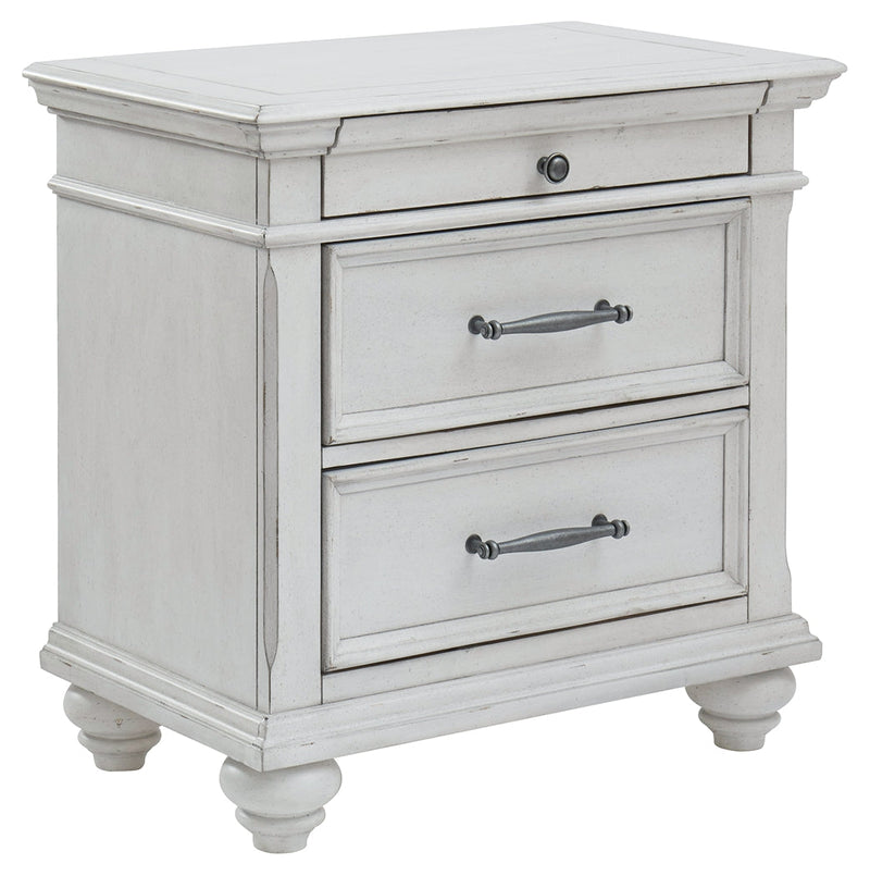 Kanwyn Whitewash Nightstand