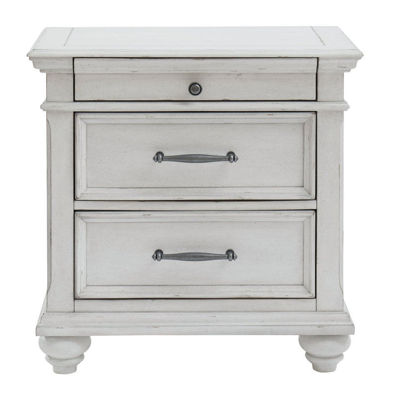 Kanwyn Whitewash Nightstand