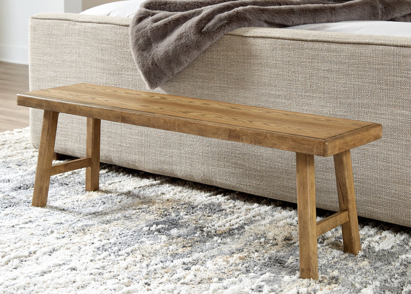 Dakmore Brown Bedroom Bench