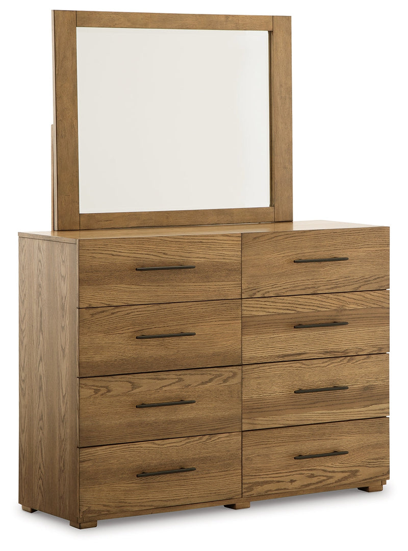 Dakmore Brown Dresser And Mirror