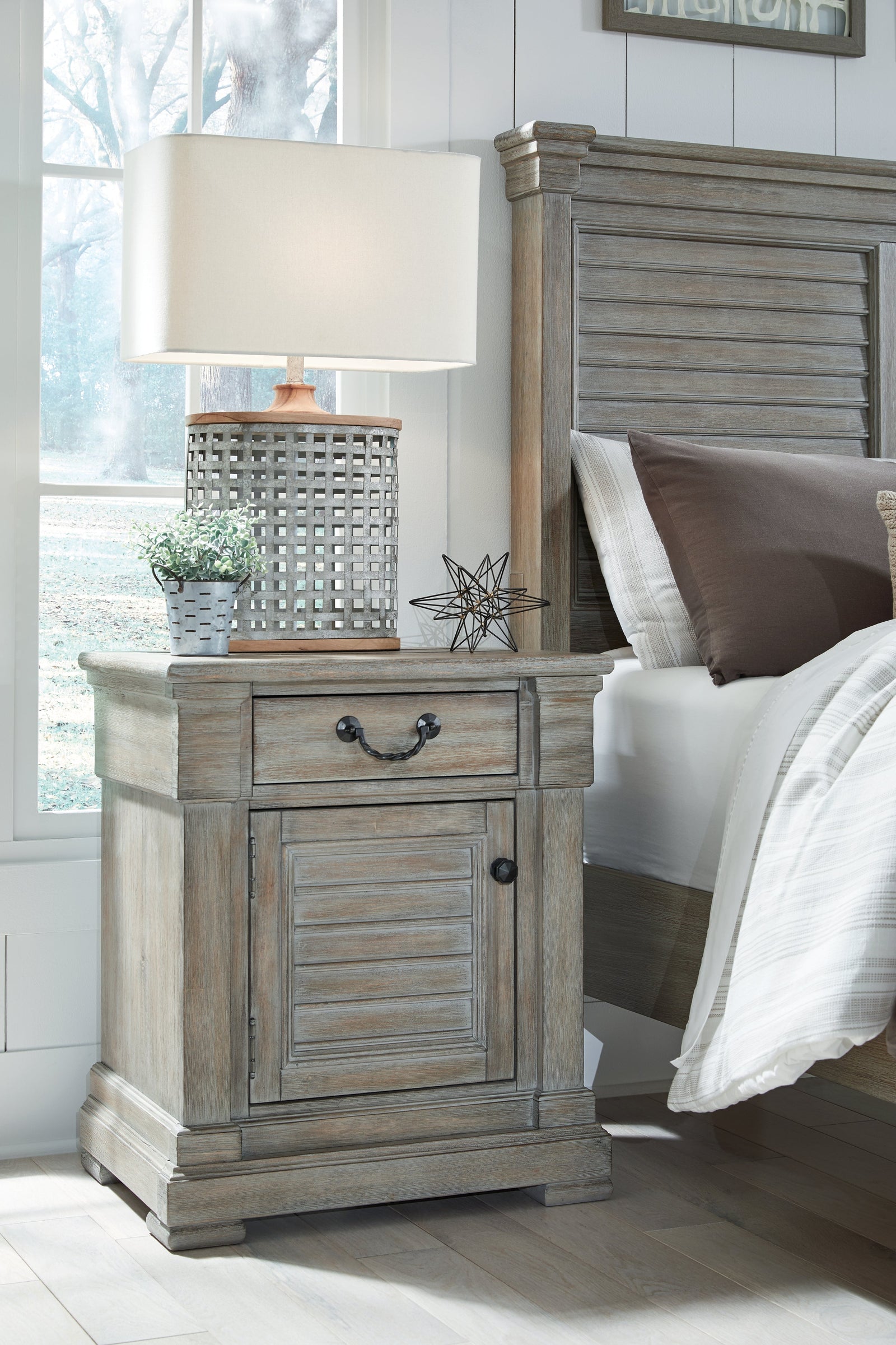 Moreshire Bisque Nightstand