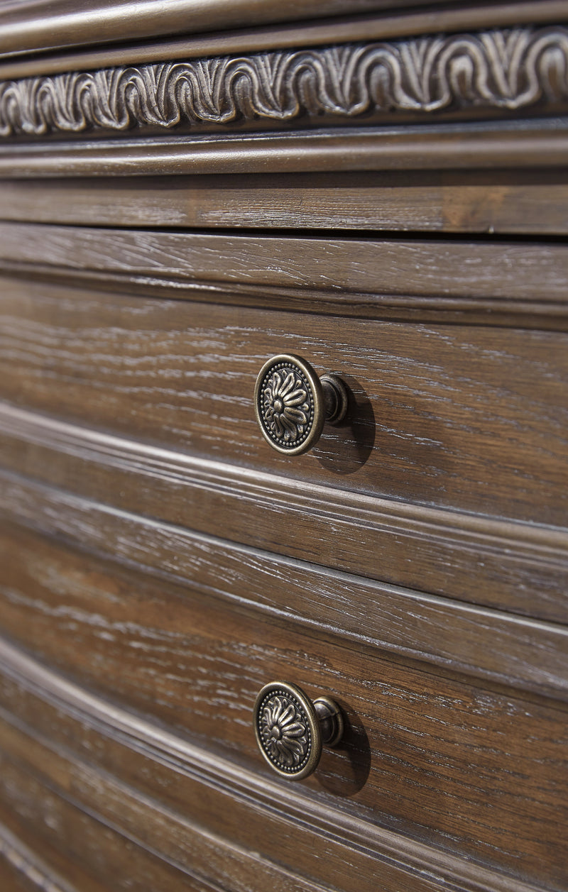 Charmond Brown Dresser And Mirror