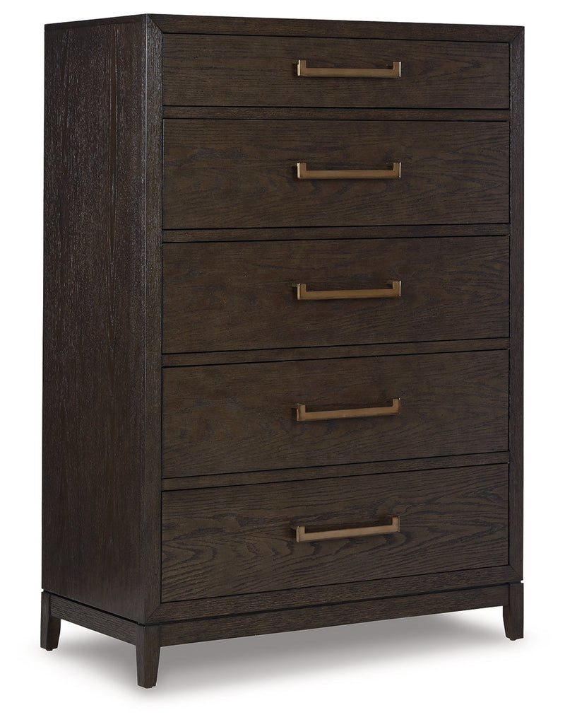 Burkhaus Brown Chest Of Drawers