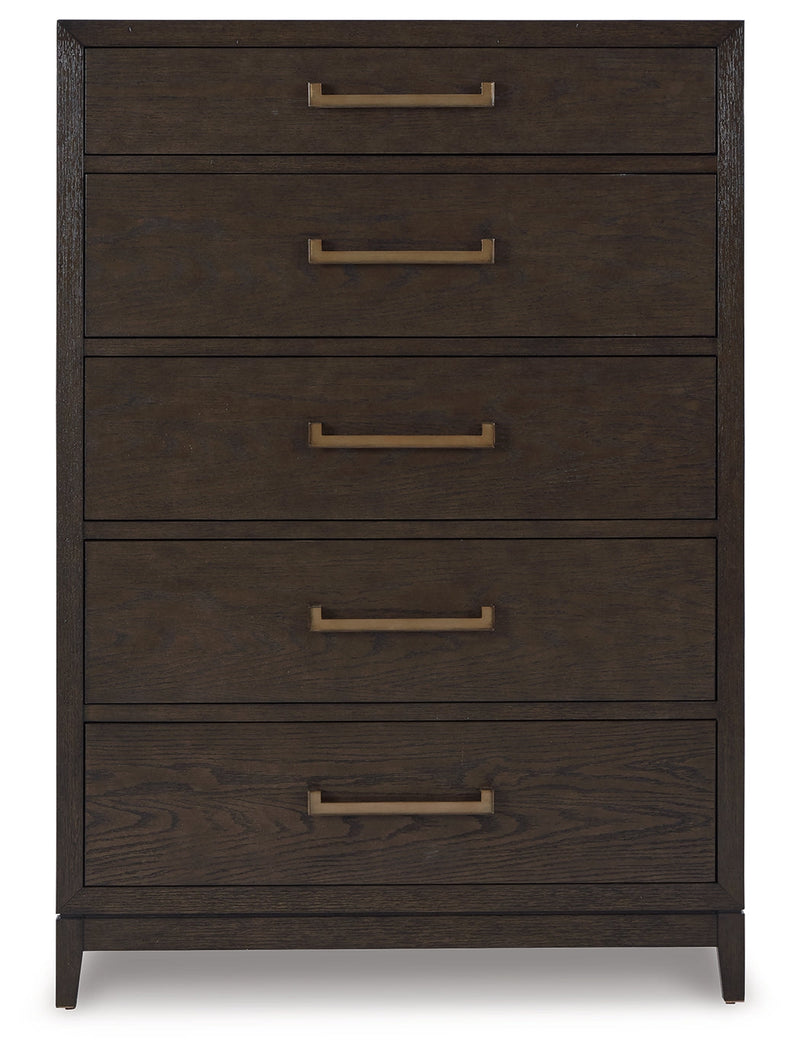 Burkhaus Brown Chest Of Drawers