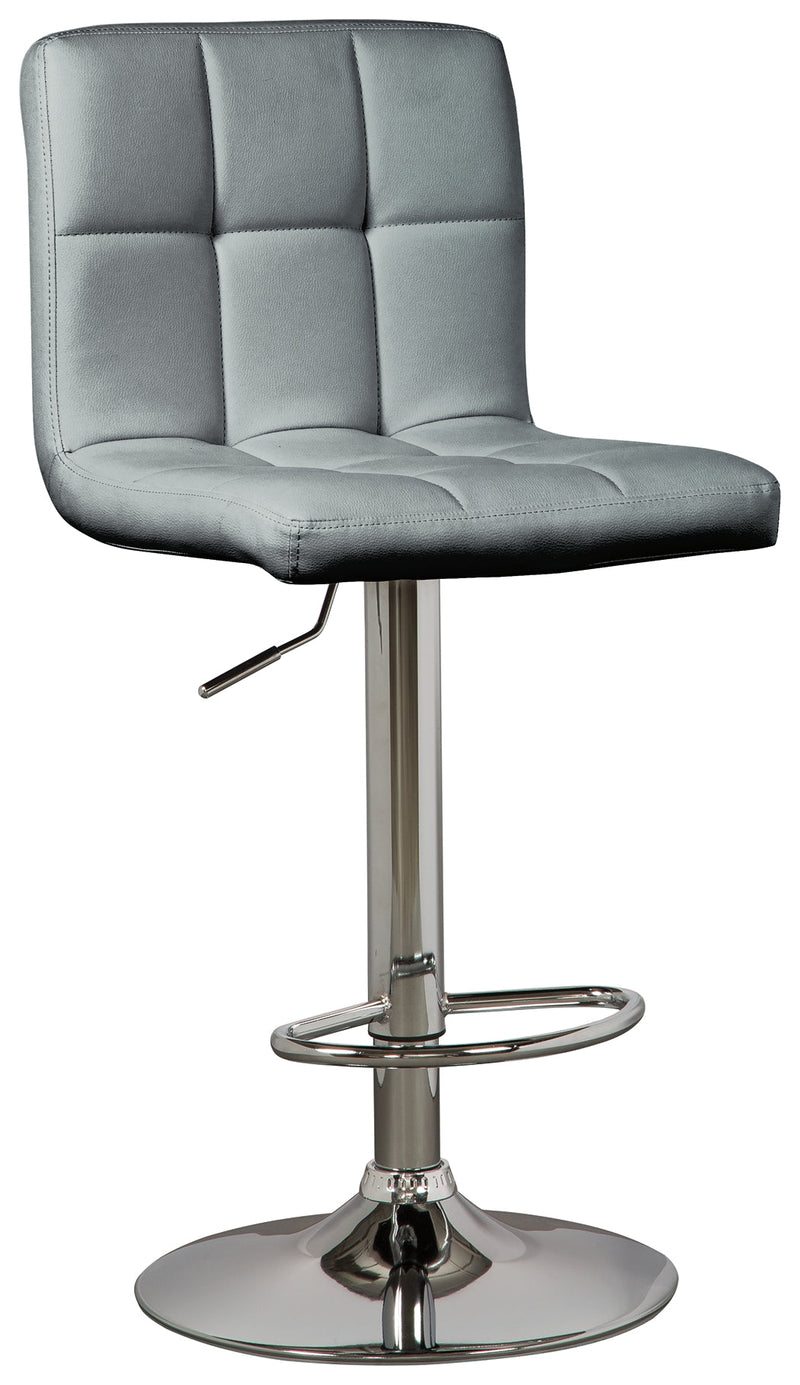 Bellatier Gray Bar Height Stool