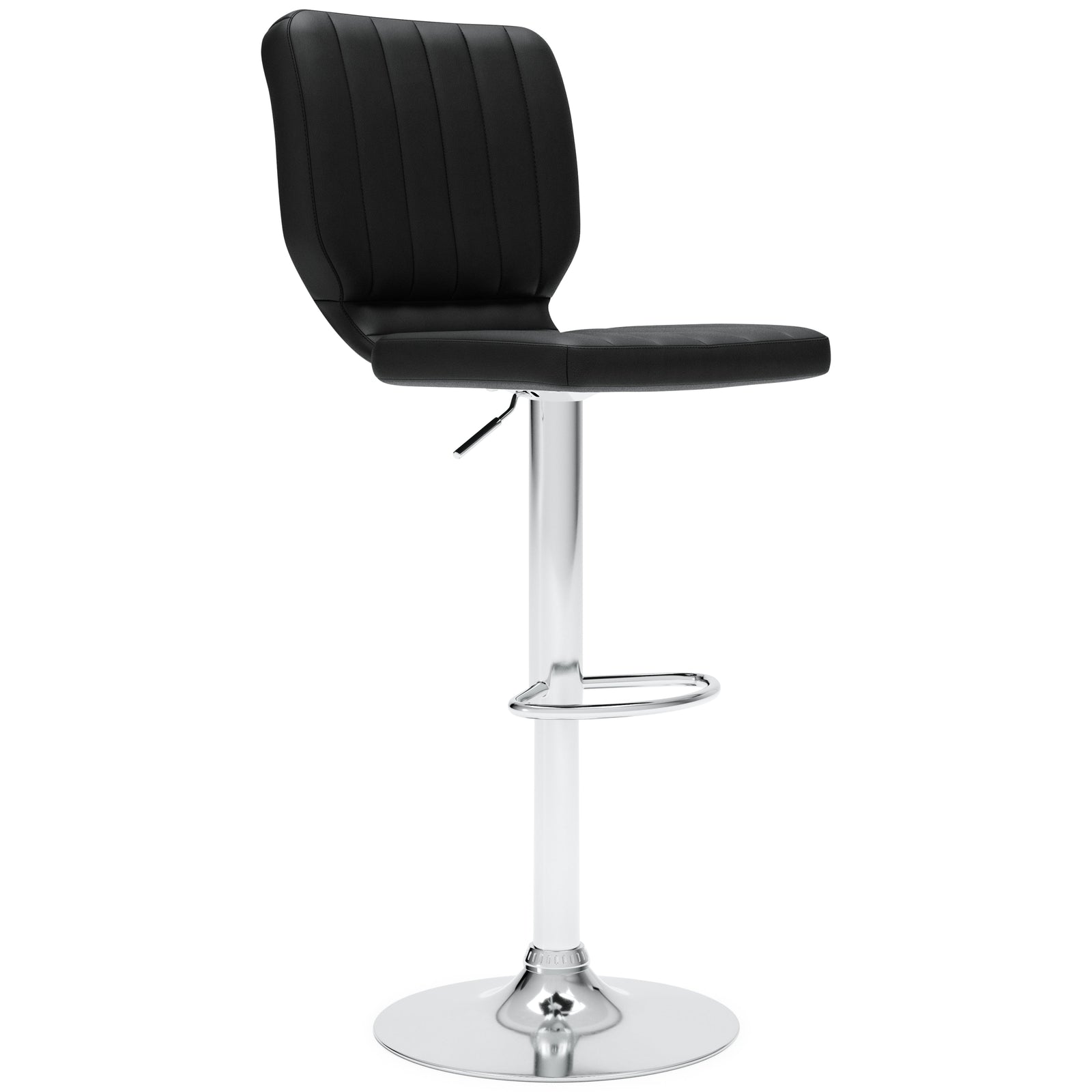 Pollzen Black Bar Height Stool