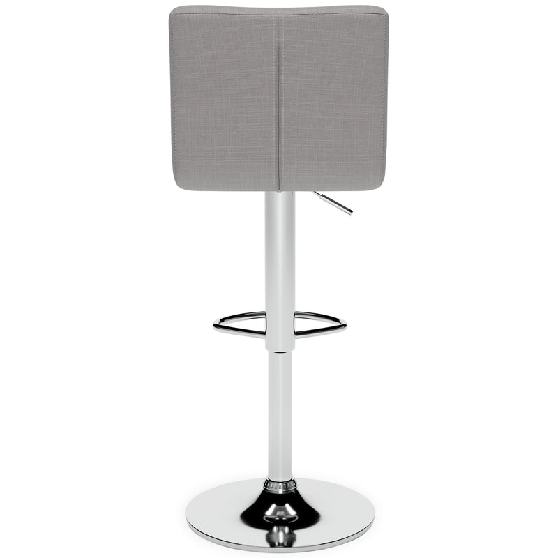 Pollzen Gray Bar Height Stool