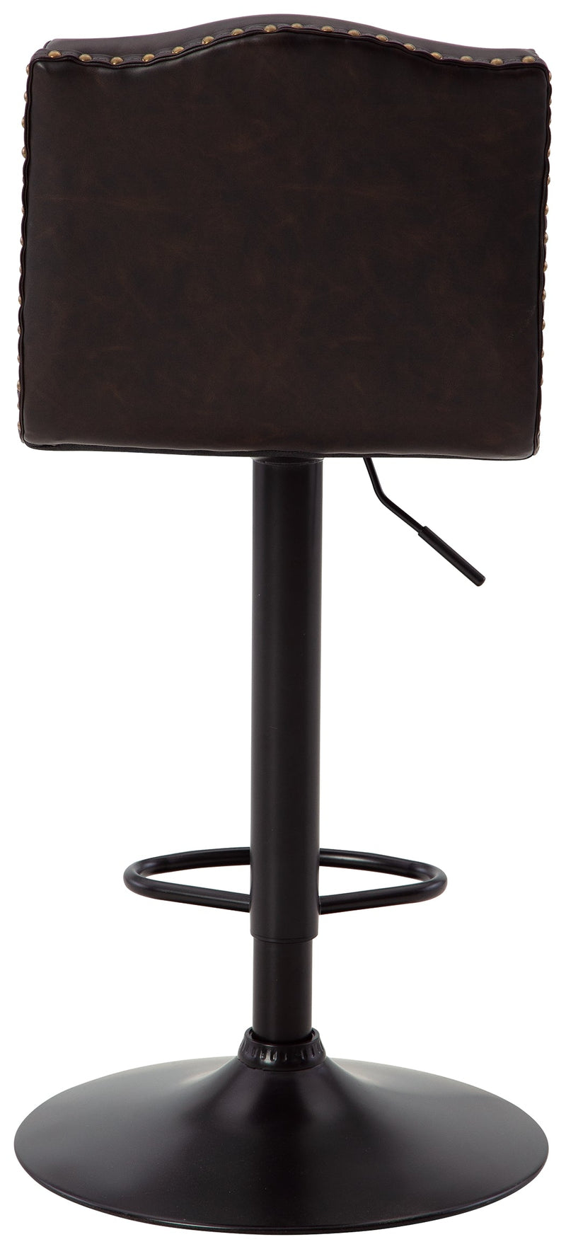 Gaddison Brown Black Bar Height Stool