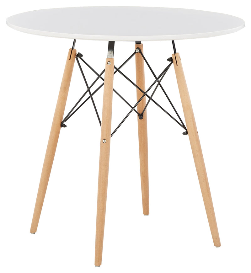 Jaspeni White Natural Dining Table