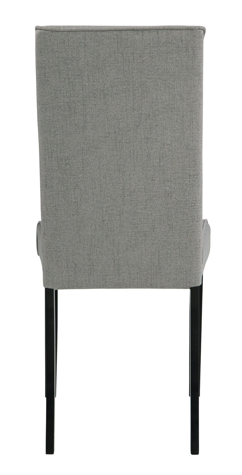 Kimonte Dark Brown Gray Dining Chair