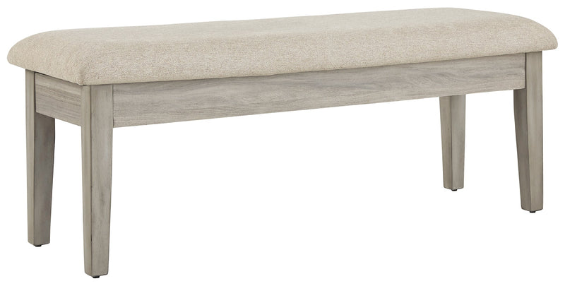 Parellen Beige Gray 48" Bench