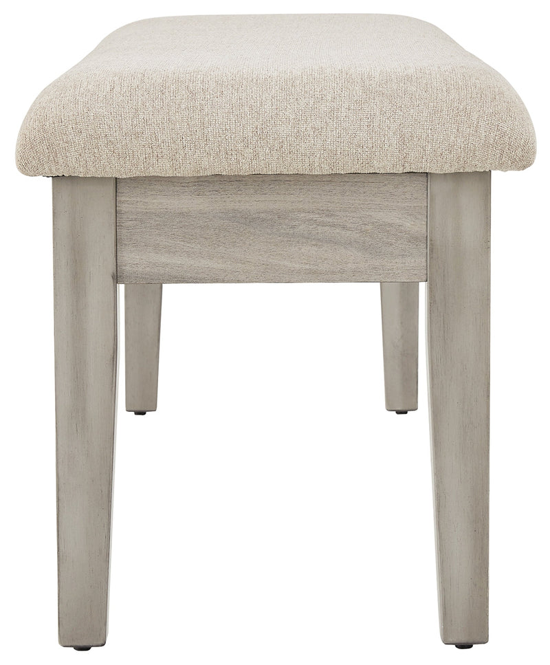 Parellen Beige Gray 48" Bench