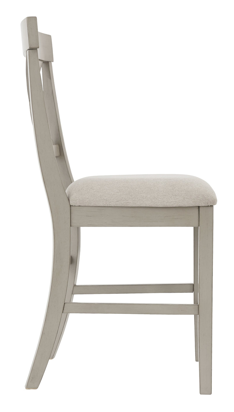 Parellen Gray Counter Height Bar Stool