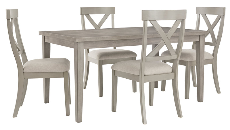 Parellen Gray Dining Table