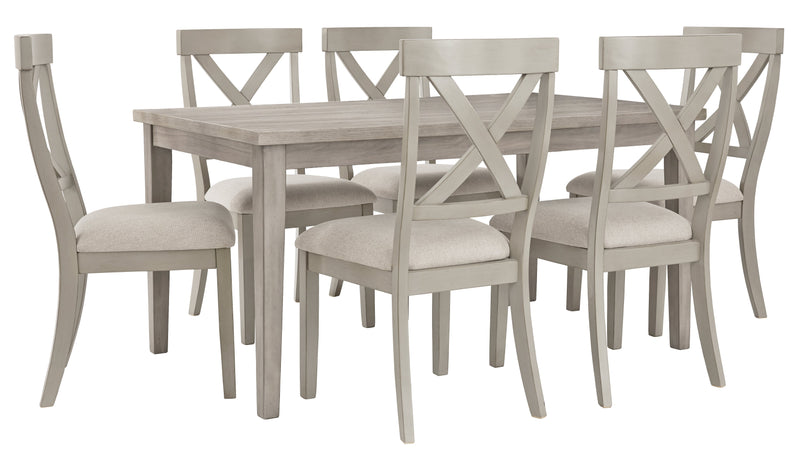 Parellen Gray Dining Table