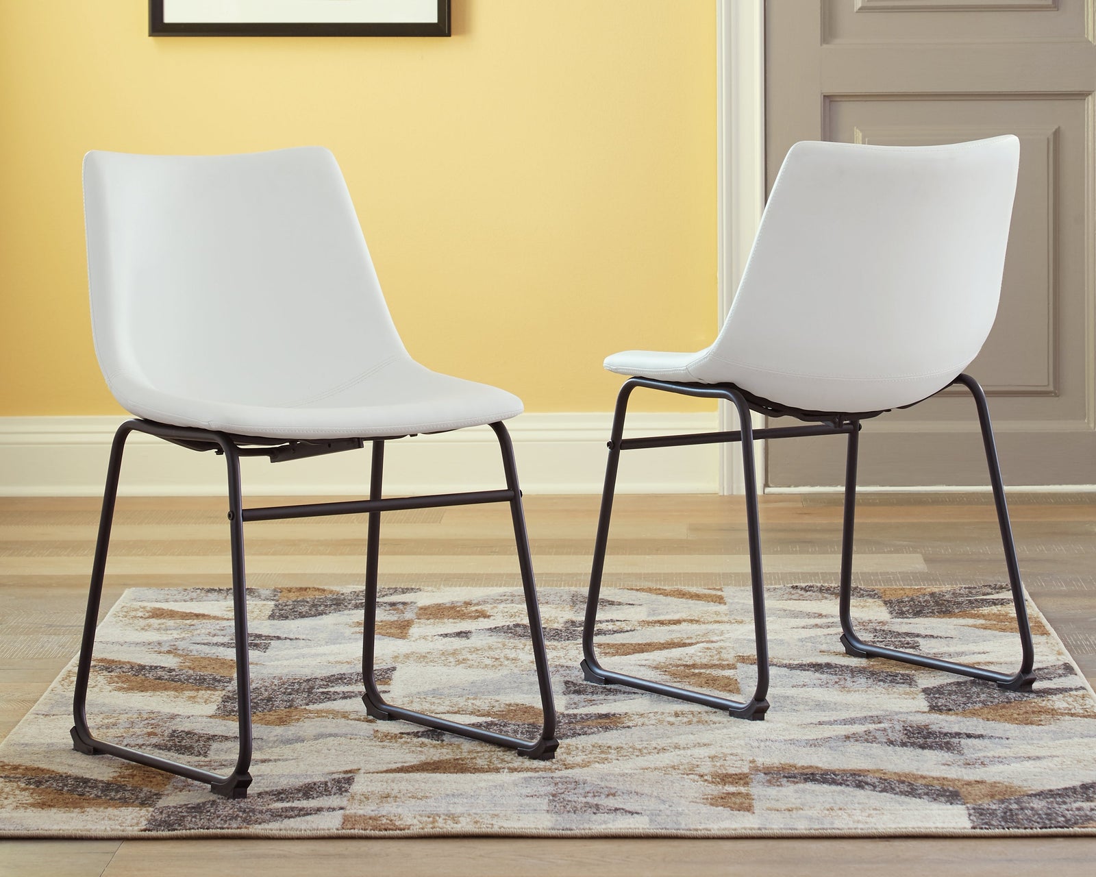 Centiar White Dining Chair