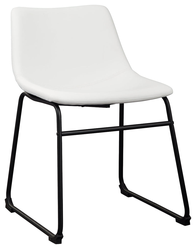 Centiar White Dining Chair