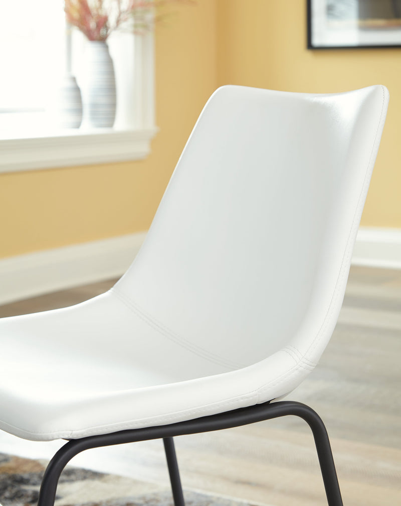 Centiar White Dining Chair