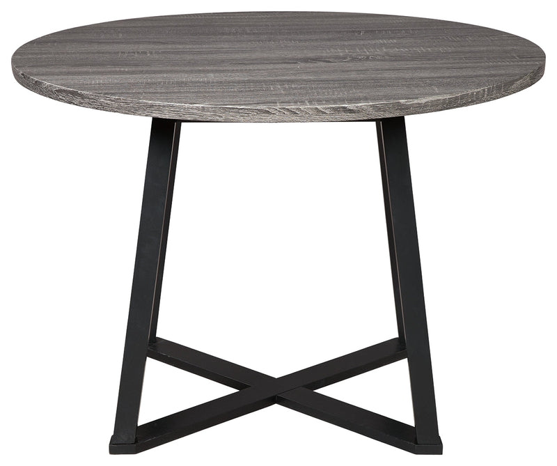 Centiar Gray/black Dining Table