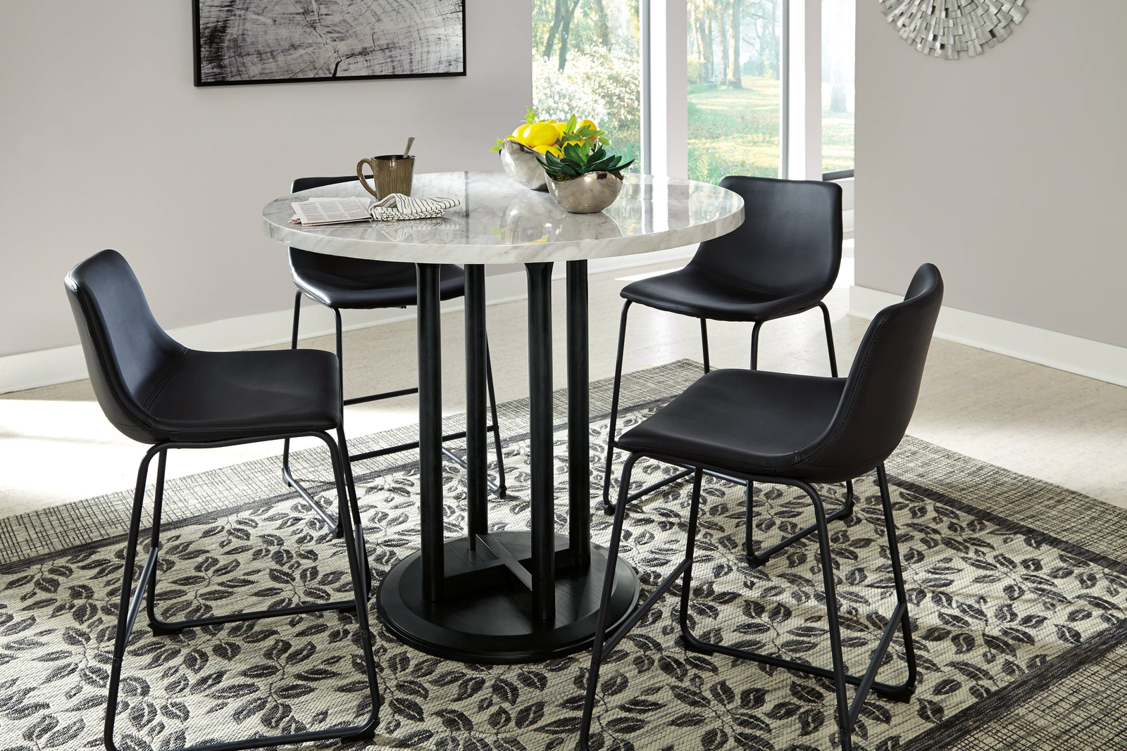 Centiar Two-tone Counter Height Dining Table