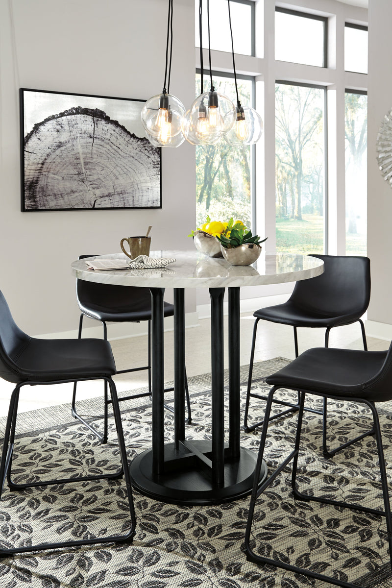 Centiar Two-Tone Counter Height Dining Table