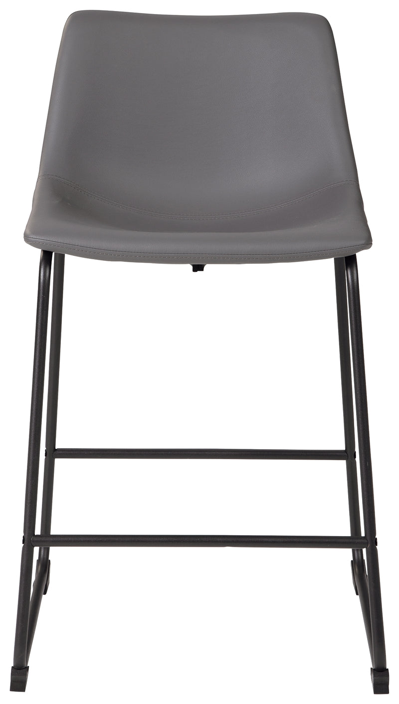 Centiar Gray Counter Height Bar Stool